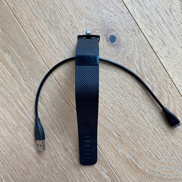 Fitbit Charge Activity Wristband, Black, Small with Charger - Picture 2 of 2
